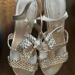 Kate spade wedges 6 1/2